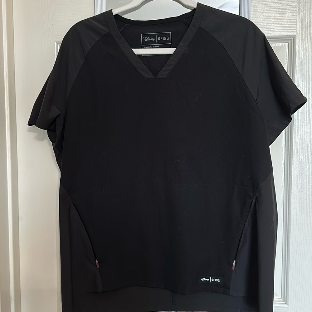 Disney FIGS SCRUBS TOP